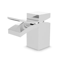 F201-1 - Quarto Square Single Hole Lavatory Faucet