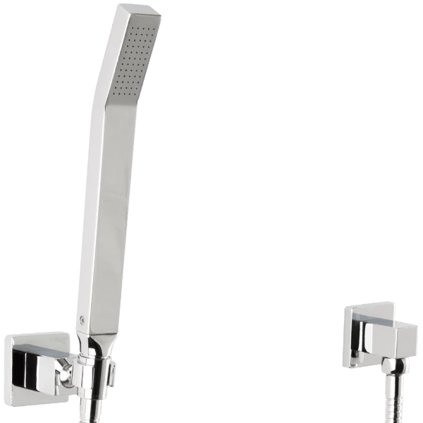 F907-27 - Milan Flexible Hose Shower Kit With Separate Water Outlet