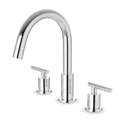 FS310 - Round 8" Widespread Lavatory Faucet
