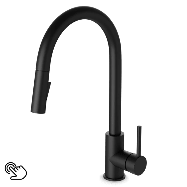 FTS100137 - Trova Touch Activated Modern Kitchen Faucet With Pulldown Spray - Image 3