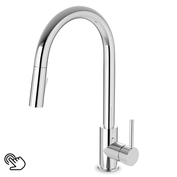 FTS100137 - Trova Touch Activated Modern Kitchen Faucet With Pulldown Spray