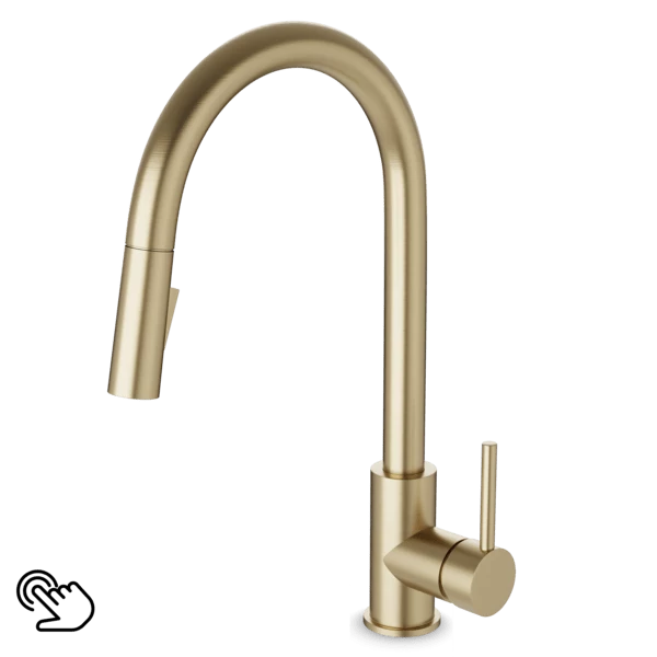 FTS100137 - Trova Touch Activated Modern Kitchen Faucet With Pulldown Spray - Image 4