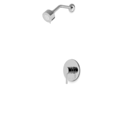 TS161 - Round Pressure Balance Shower Trim Kit