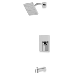 TS172 - Square Pressure Balance Tub / Shower Trim Kit