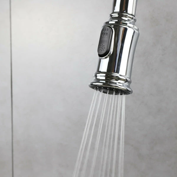 F100140 - Trova Classic Kitchen Faucet With Pulldown Spray - Image 5