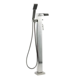 F802A-2TK - Kascade Transitional Floor Mount Tub Filler Trim Kit With Hand Held Shower