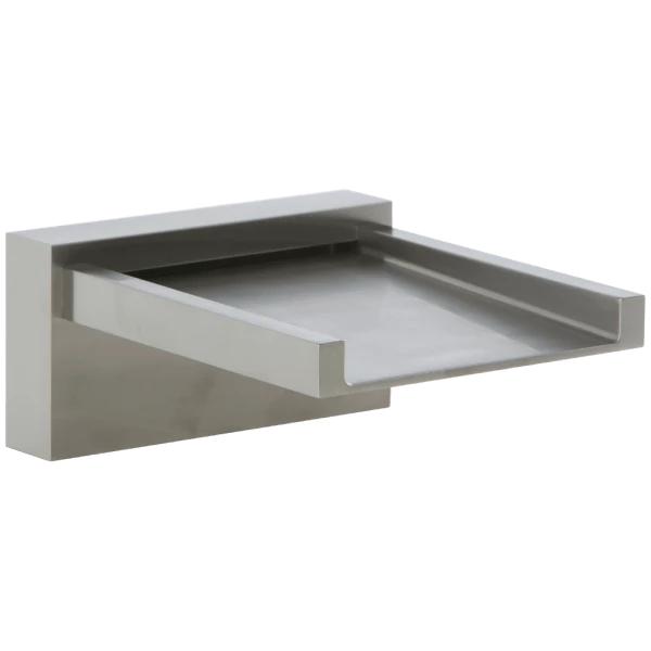 F202ALT-8 - Quarto Square Open Spout Deck Mounted Tub Filler - Image 2