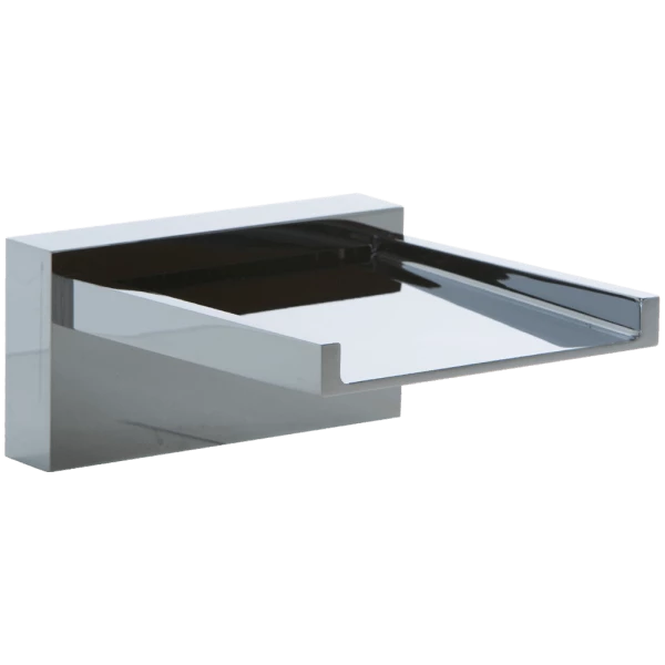 F202ALT-8 - Quarto Square Open Spout Deck Mounted Tub Filler