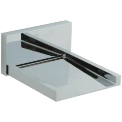 F202ALT-1 - Quarto Square Open Spout Wall Mounted Waterfall Tub Filler