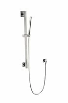 F907-34 - Otella Flexible Hose Shower Kit With Slide Bar & Separate Water Outlet