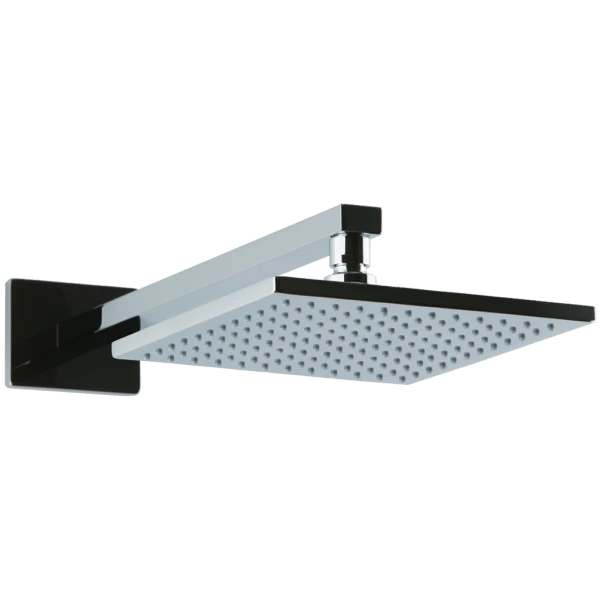 F703-1 - Shower Rainhead 8" Wall Mount, Square