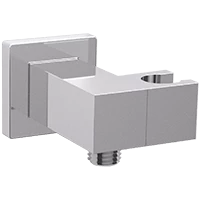 FSC1002 - Adjustable Hand Shower Holder And Outlet Elbow Square