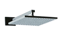 F907-50 - Shower Rainhead 10" Wall Mount, Square